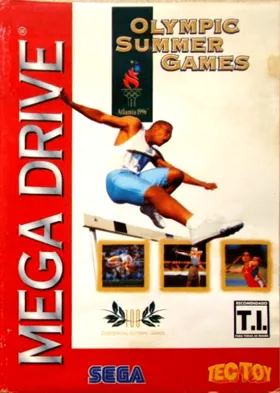 Olympic Summer Games (USA, Europe) box cover front